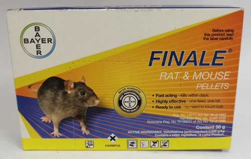 Bayer Finale Rat & Mouse pelletes 50g
