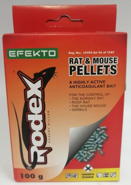 Efekto rodex rat & mouse pellets 100G