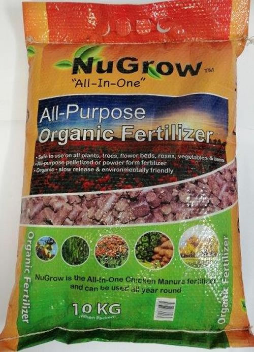 NU-Grow all purpose organic fertilizer