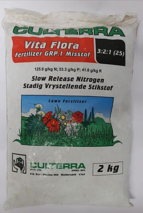 cultera Slow Releas Lawn Fertilizer 2kg