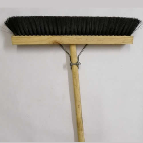 broom, black bristle