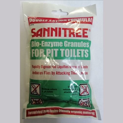 Sannitree bio-enzyme for pit toilets