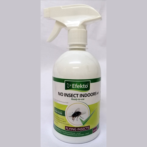No insect indoors spray