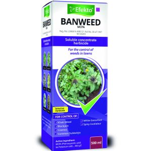 A soluble concentrate herbicide for the control of annual broadleaf weeds, as listed, in lawns and turf. Broad spectrum of soft broadleaf weed control Control of common broad-leaved weeds in newly planted lawns Does not kill grass lawn when used according to directions Suitable for use on buffalo lawns