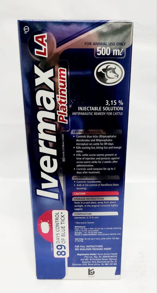 IVERMAX LA PLATINUM 500ML