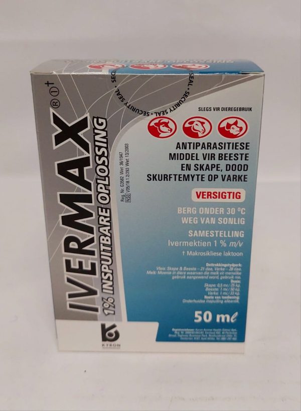IVERMAX 1% INJECTABLE SOLUTION 50ML