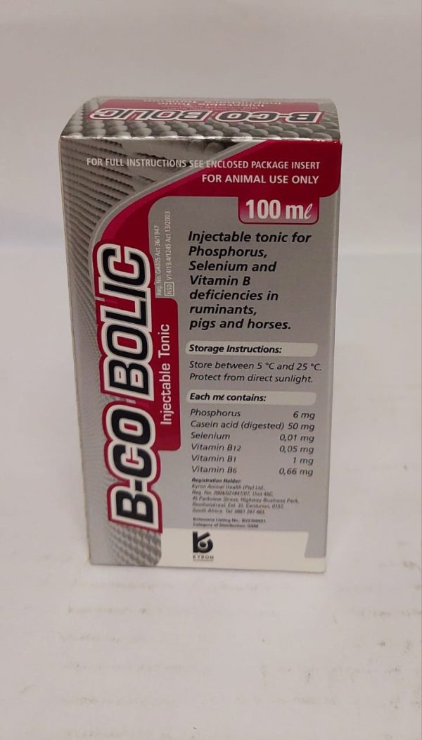 B-CO BOLIC INJECTABLE TONIC 100ML,500ML