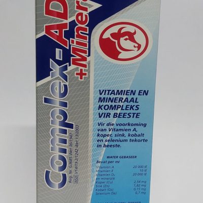 Complex-AD3E+ Minerale 500ml (Vitamin and Mineral Complex for Cattle)