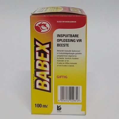 Babex 100ml (injectable solution for cattle)